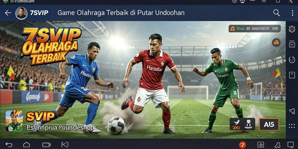 Screenshot permainan 7SVIP yang menampilkan aksi olahraga yang mendebarkan.