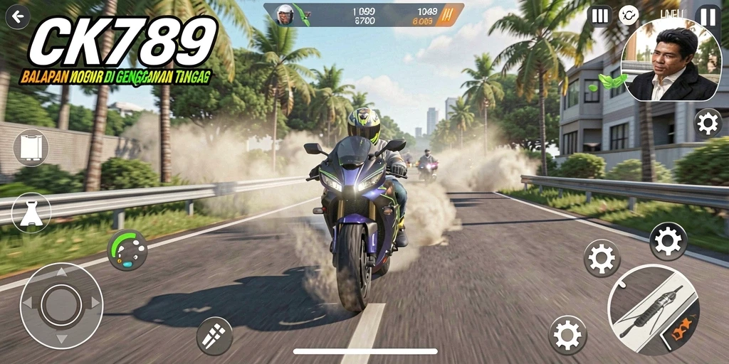Tampilan gameplay CK789 yang penuh aksi mengasyikkan.