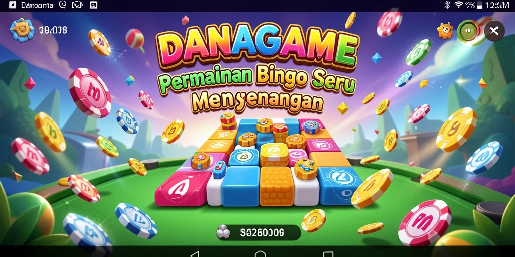 Tampilan gameplay menarik dari DANAGAME yang memukau.