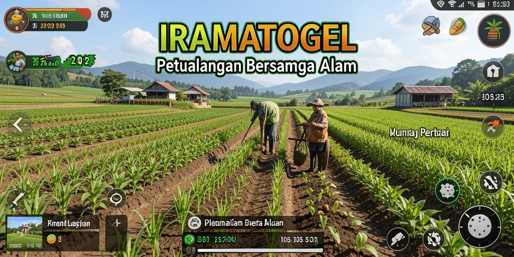 Tampilan gameplay IRAMATOGEL yang seru dan menantang.
