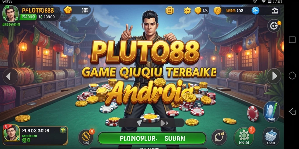 Tampilan gameplay QiuQiu yang menarik dan mendebarkan di PLUTO88.