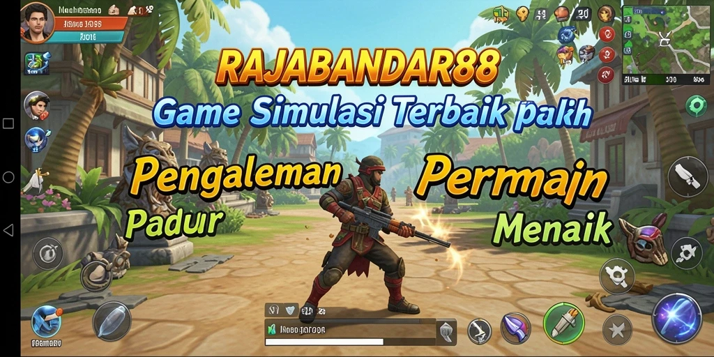 Tampilan gameplay menarik dari RAJABANDAR88 dalam simulasi bisnis.