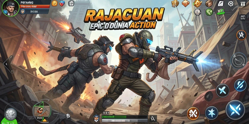 Tangkap momen mendebarkan dalam gameplay RAJACUAN.