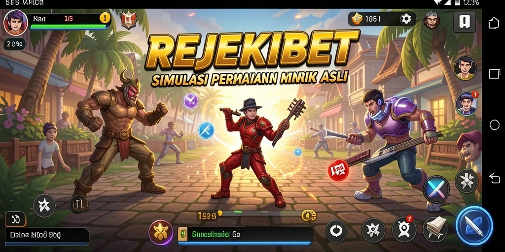 Tampilan gameplay menarik dari REJEKIBET yang mengajak pemain terlibat.