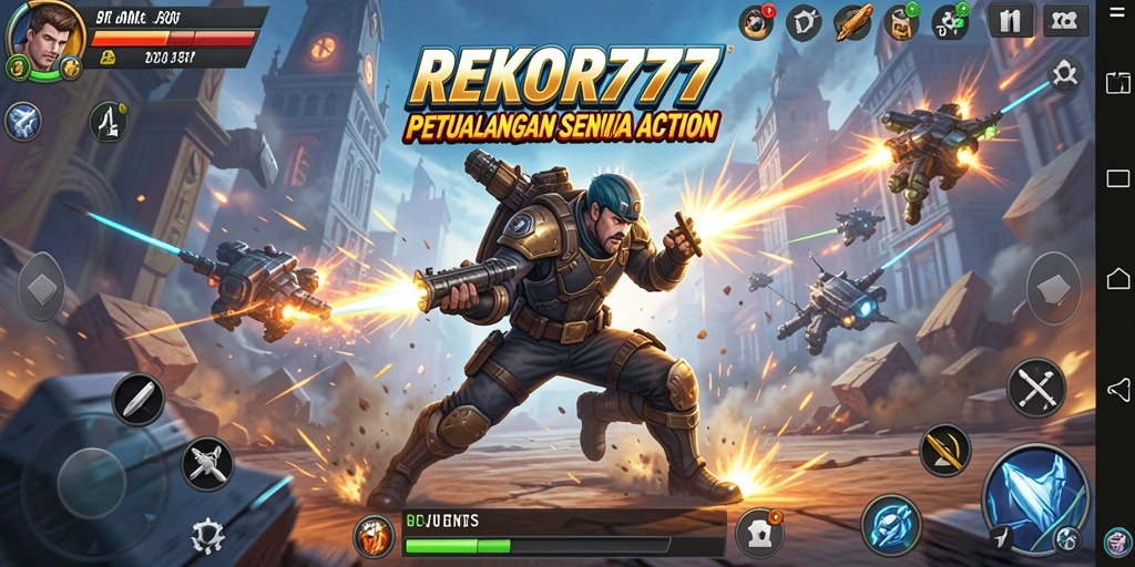 Tangkapan layar gameplay seru dari REKOR777.