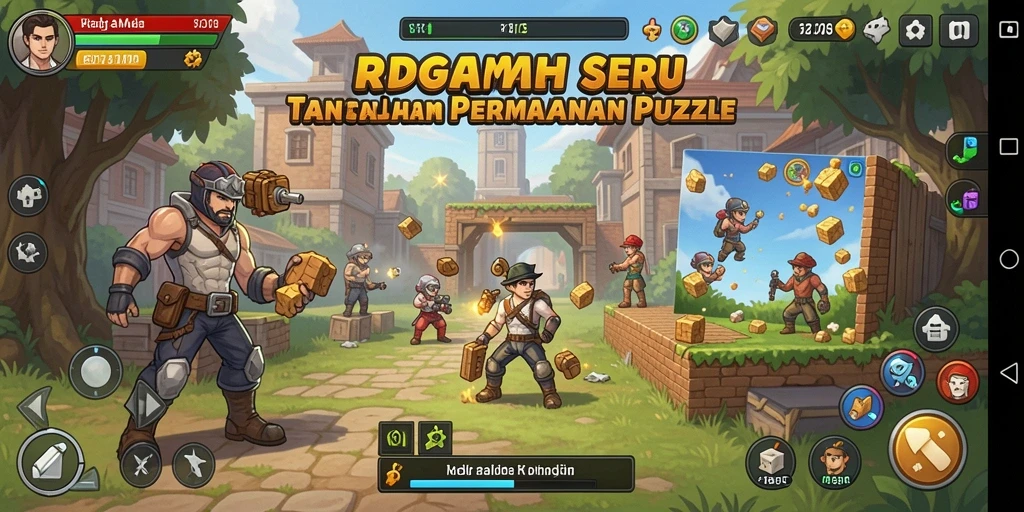 Tampilan gameplay RPGAME yang menantang dan menarik untuk dicoba.